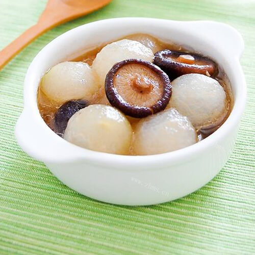 好吃的香菇冬瓜球