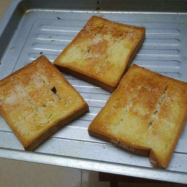 美味砂糖烤吐司
