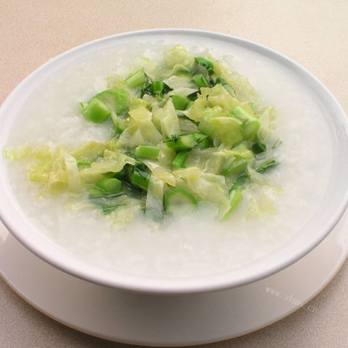 营养火腿白菜粥