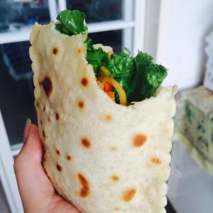 面香馅足香辣口袋饼