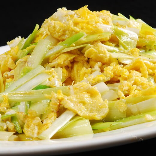 美味的酸辣椒炒鸡蛋
