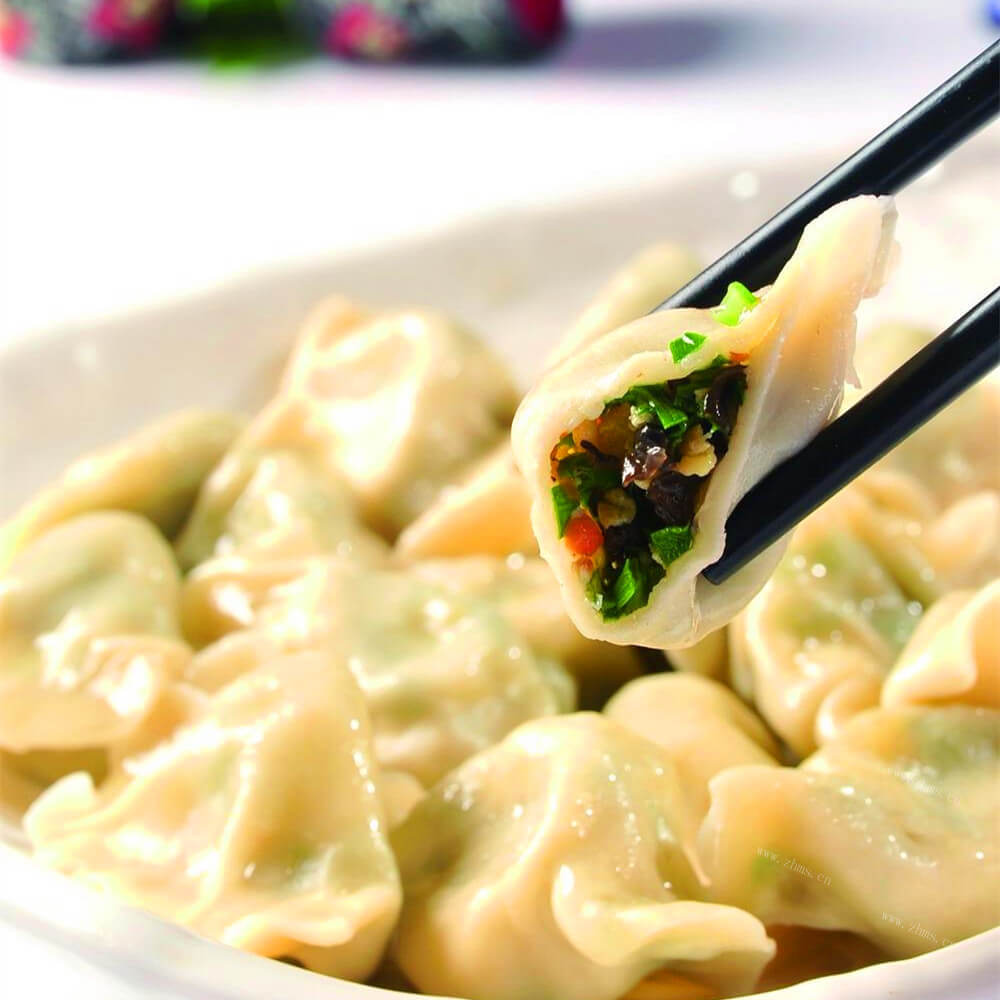 美味的三鲜饺子