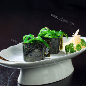 美味的海藻寿司
