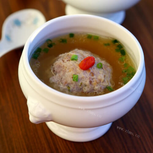 美味的金汤狮子头