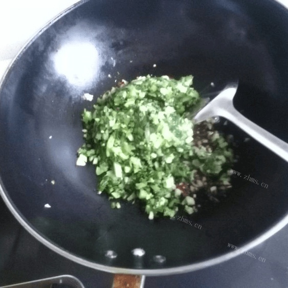 美味的冲菜做法图解8)
