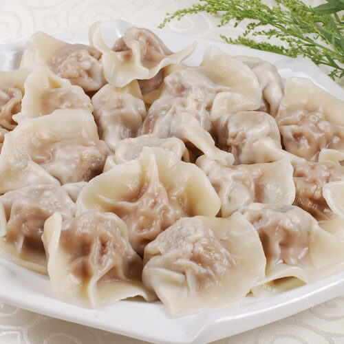 绿色又营养的茼蒿水饺