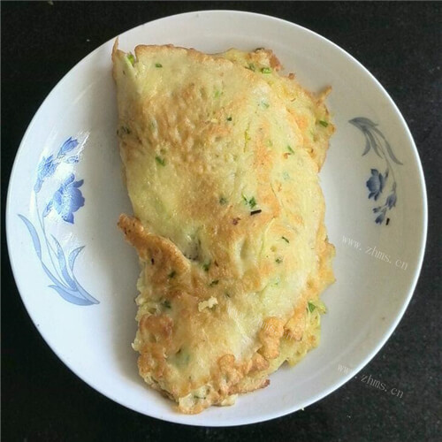 自制地瓜丝鸡蛋饼
