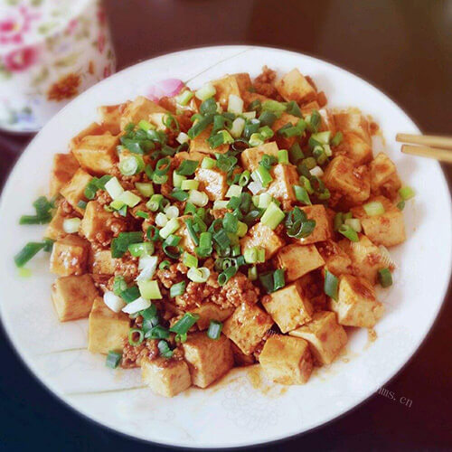 好吃的懒人版麻婆豆腐