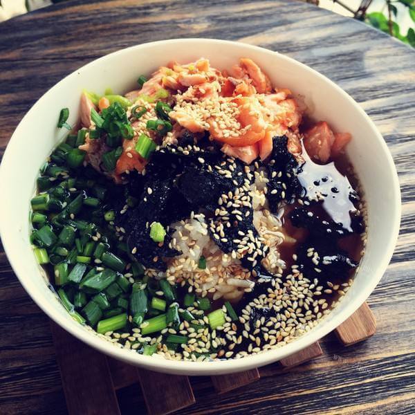 异国风味的日式茶泡饭