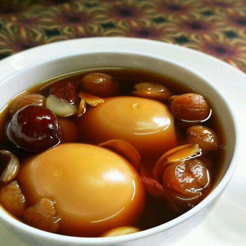 滋阴补肾红糖鸡蛋红枣汤