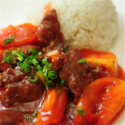 家常番茄牛肉饭