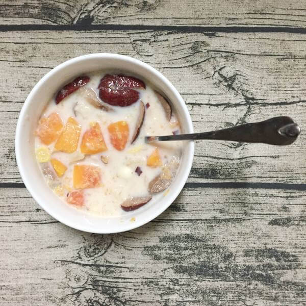 红枣燕麦二豆豆浆