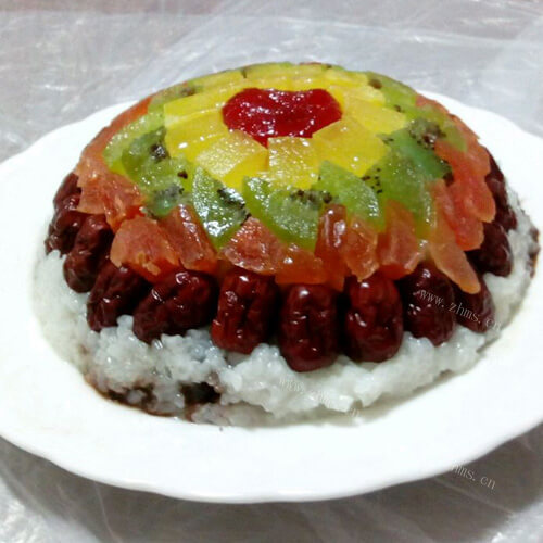 好吃的果脯红糖八宝甜饭