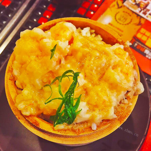 美味的鲜虾肉饼