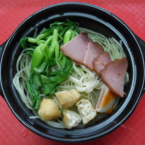 美味菠菜牛肉粉