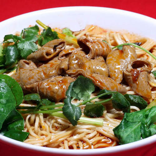 北方特色美食之肥肠小面