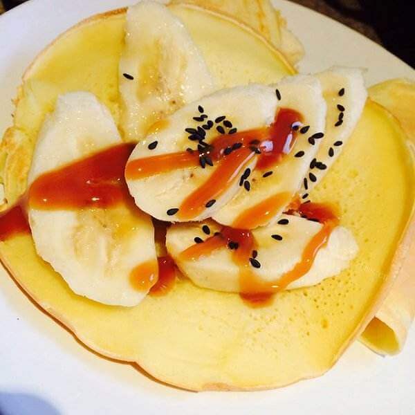 好吃的电饼铛宝宝版香蕉松饼