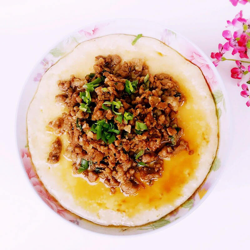 宝宝肉沫蛋羹 