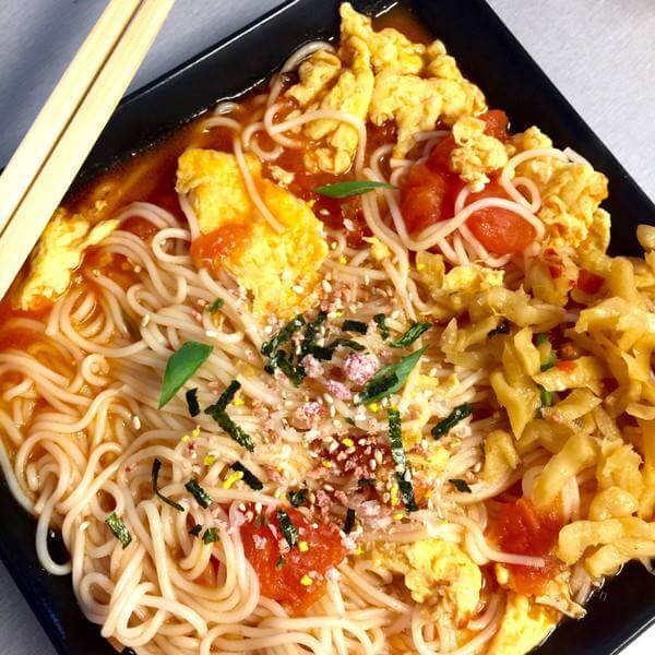 简单的鸡蛋酱挂面