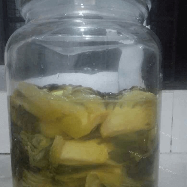 自制酸菜做法图解7)