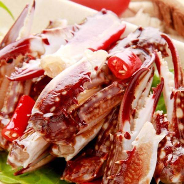 美味小炒梭子蟹