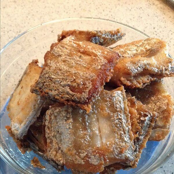美味的小煎带鱼