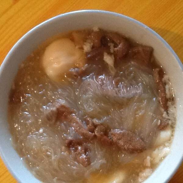 美味的猪肝泥米糊 