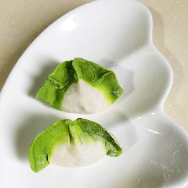 美味的白菜肉饺