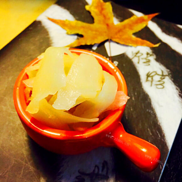 好吃的寿司姜片