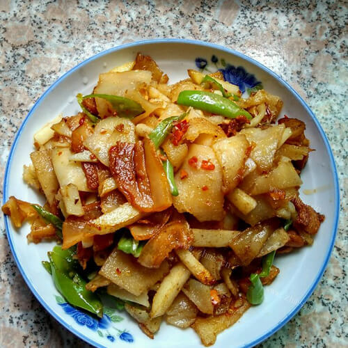 酸爽的家常面皮