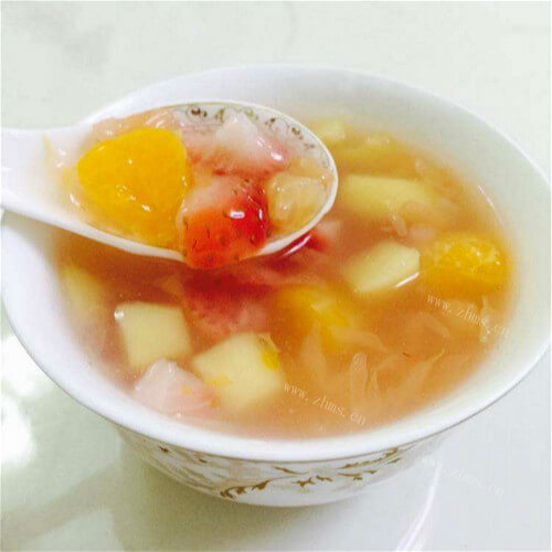 健康暖身水果羹