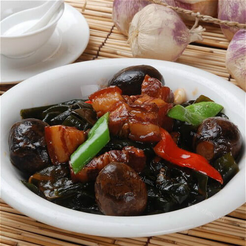美味的红烧海带