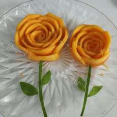 漂亮的的玫瑰水果花
