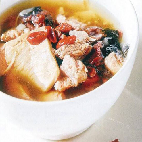 美味的肉皮山药煲