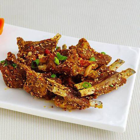 美味香酥羊排