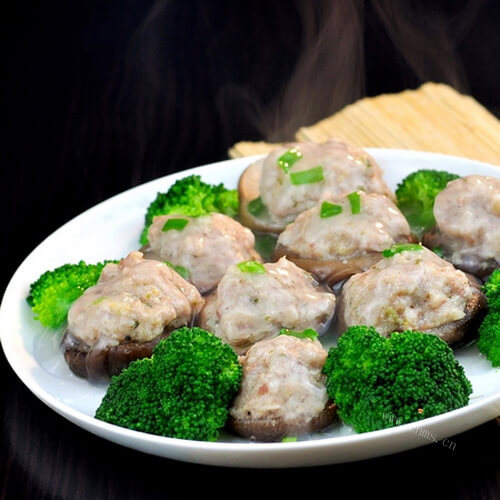 肥而不腻的香菇蒸猪肉