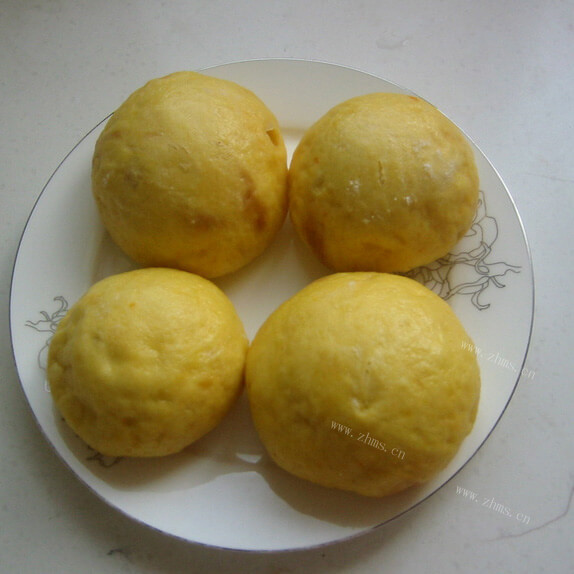 美味的牛奶南瓜软饼