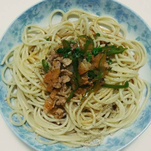 咸香的胡罗卜肉酱面
