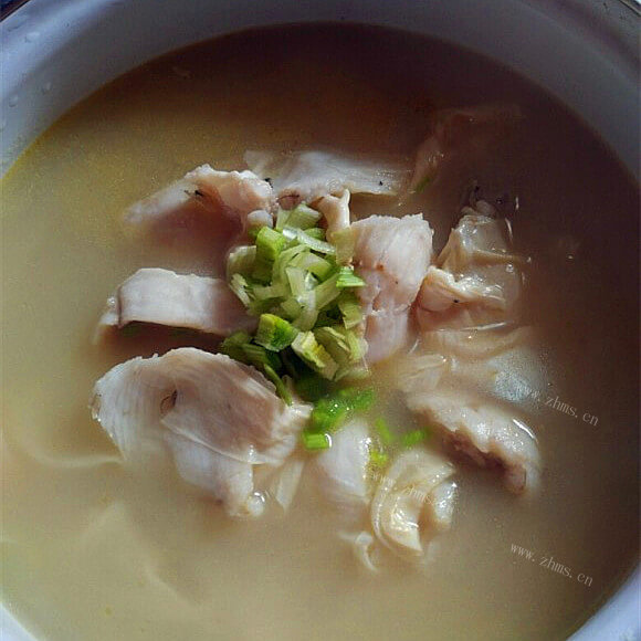 自制豆腐皮鱼片汤