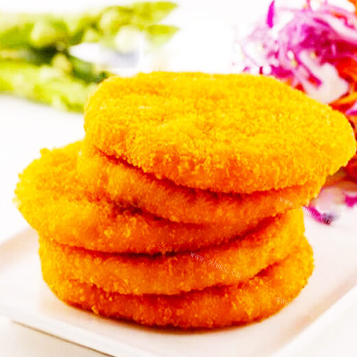 营养美味的五彩蔬菜煎肉饼