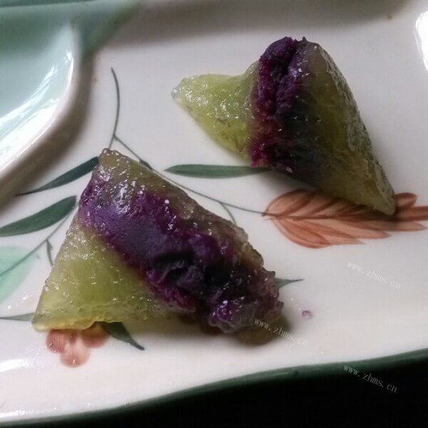 美味的田园水晶粽子