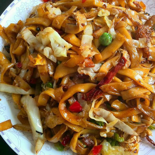 好吃的刀切面（附肉酱和辣椒