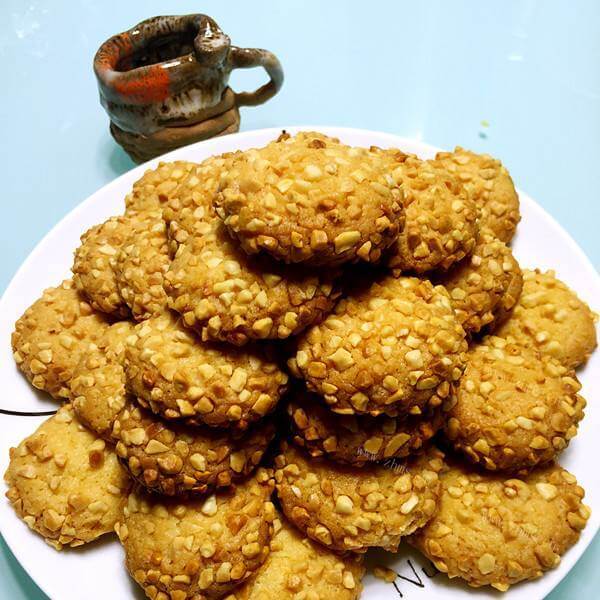 脆脆甜甜的葵花籽酥饼