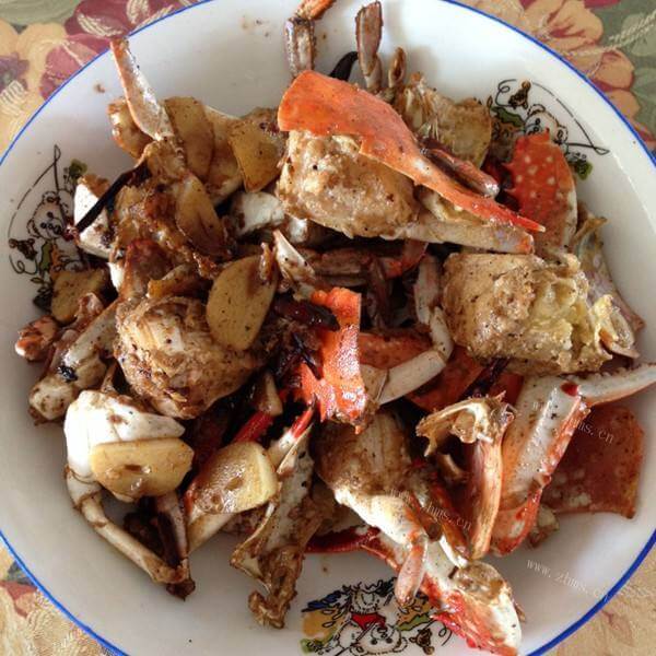鲜香姜葱炒大闸蟹