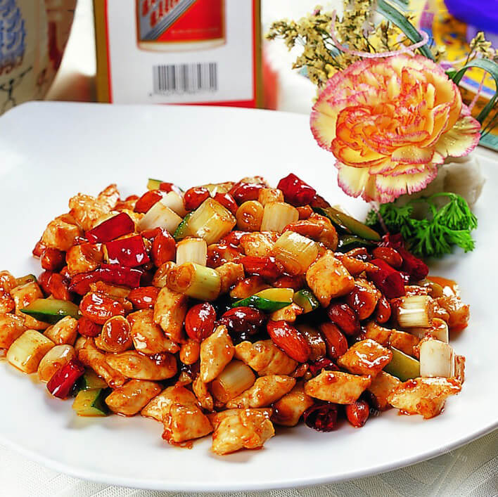 好吃的酱香鸡丁
