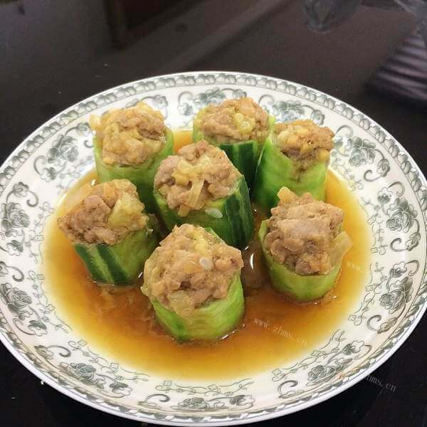 好吃的蔬菜蒸鱼丸