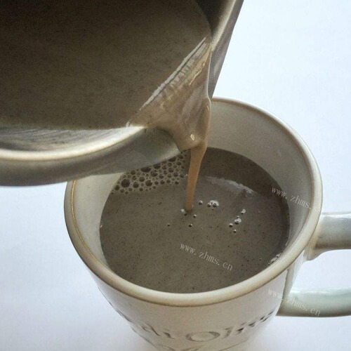 营养的五黑补肾豆浆