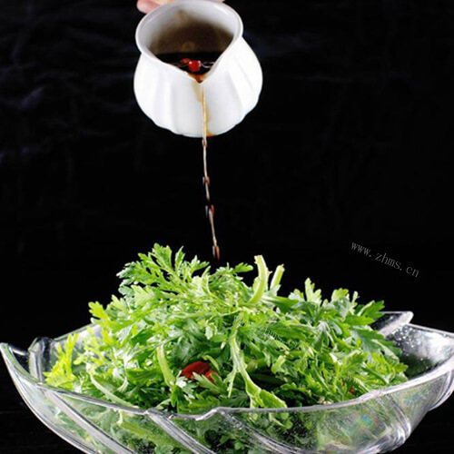 夏季清爽麻油茼蒿