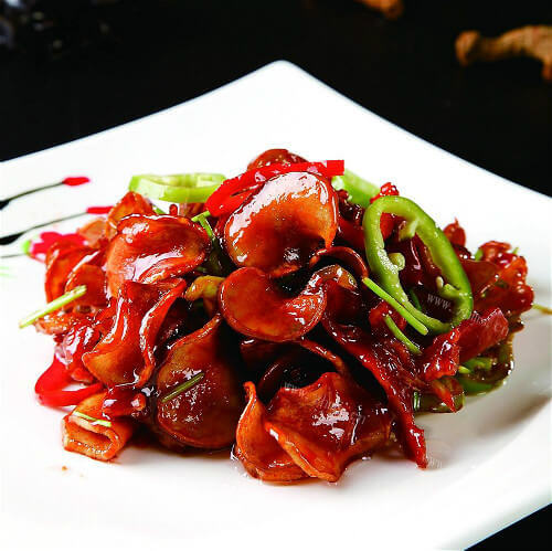 家常杏鲍菇炒红肠
