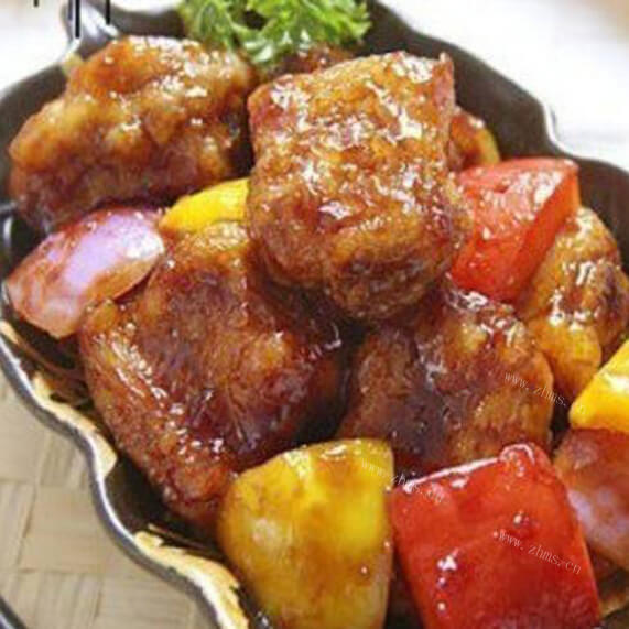 开胃的糖醋木瓜肉
